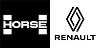 Horse Factory and Renault logos